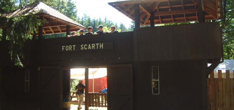 Fort Scarth BB Gun Range at Camp Thunderbird